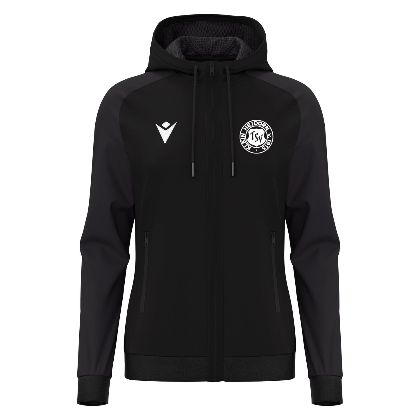 Macron Atlas Damen Hoodiejacke weiss
