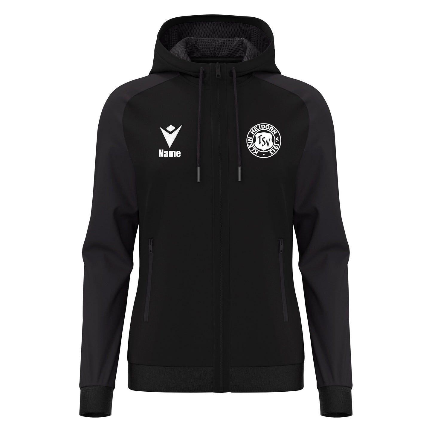Macron Atlas Damen Hoodiejacke weiss