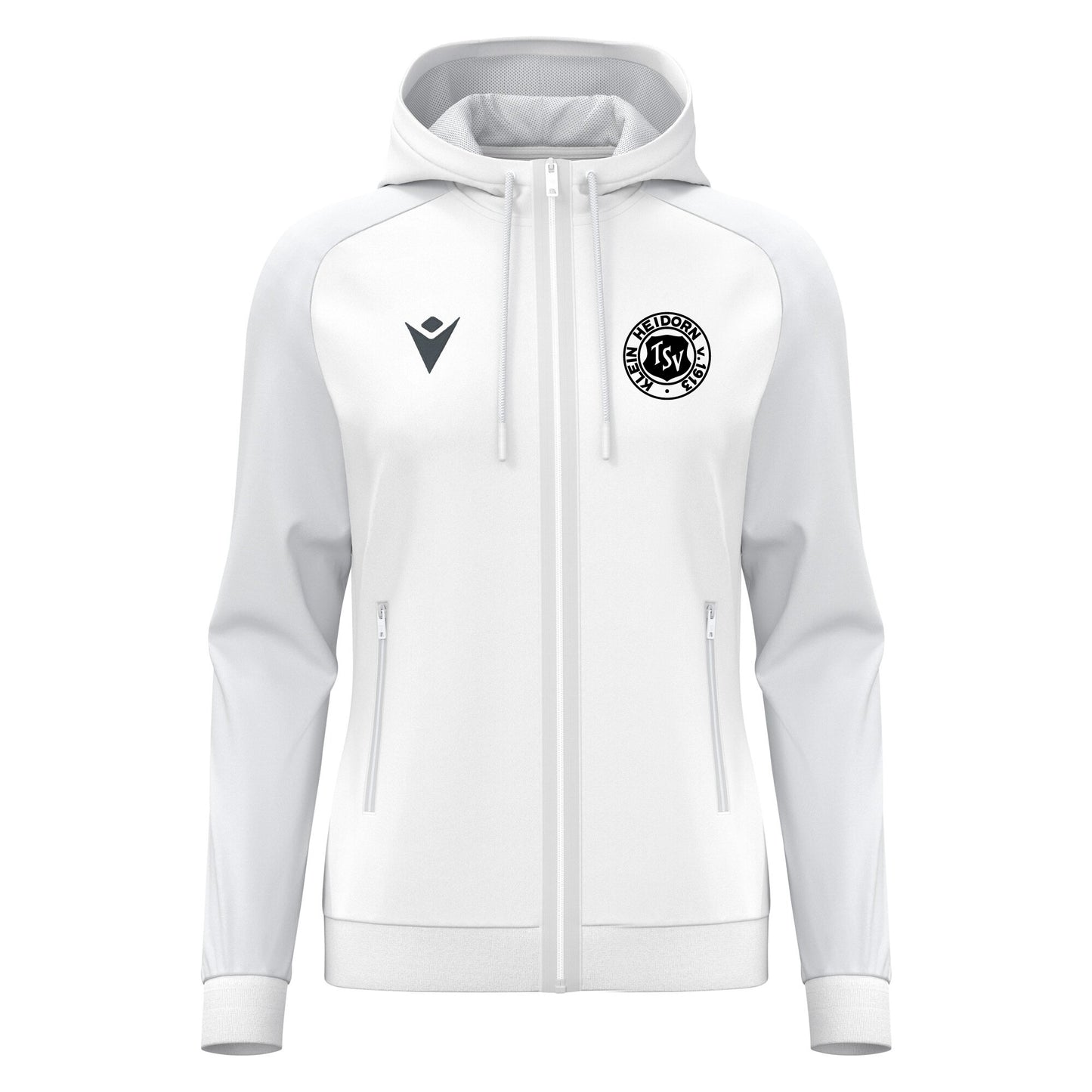 Macron Atlas Damen Hoodiejacke weiss