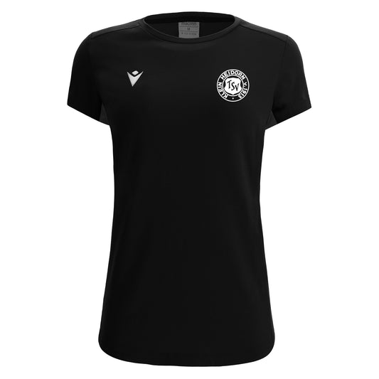 Macron Lute Damen T-Shirt schwarz